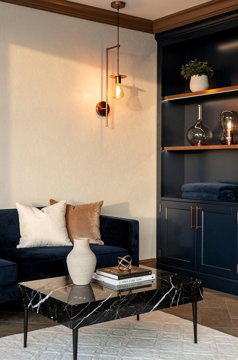 Benjamin Moore White Dove and Warm Trim