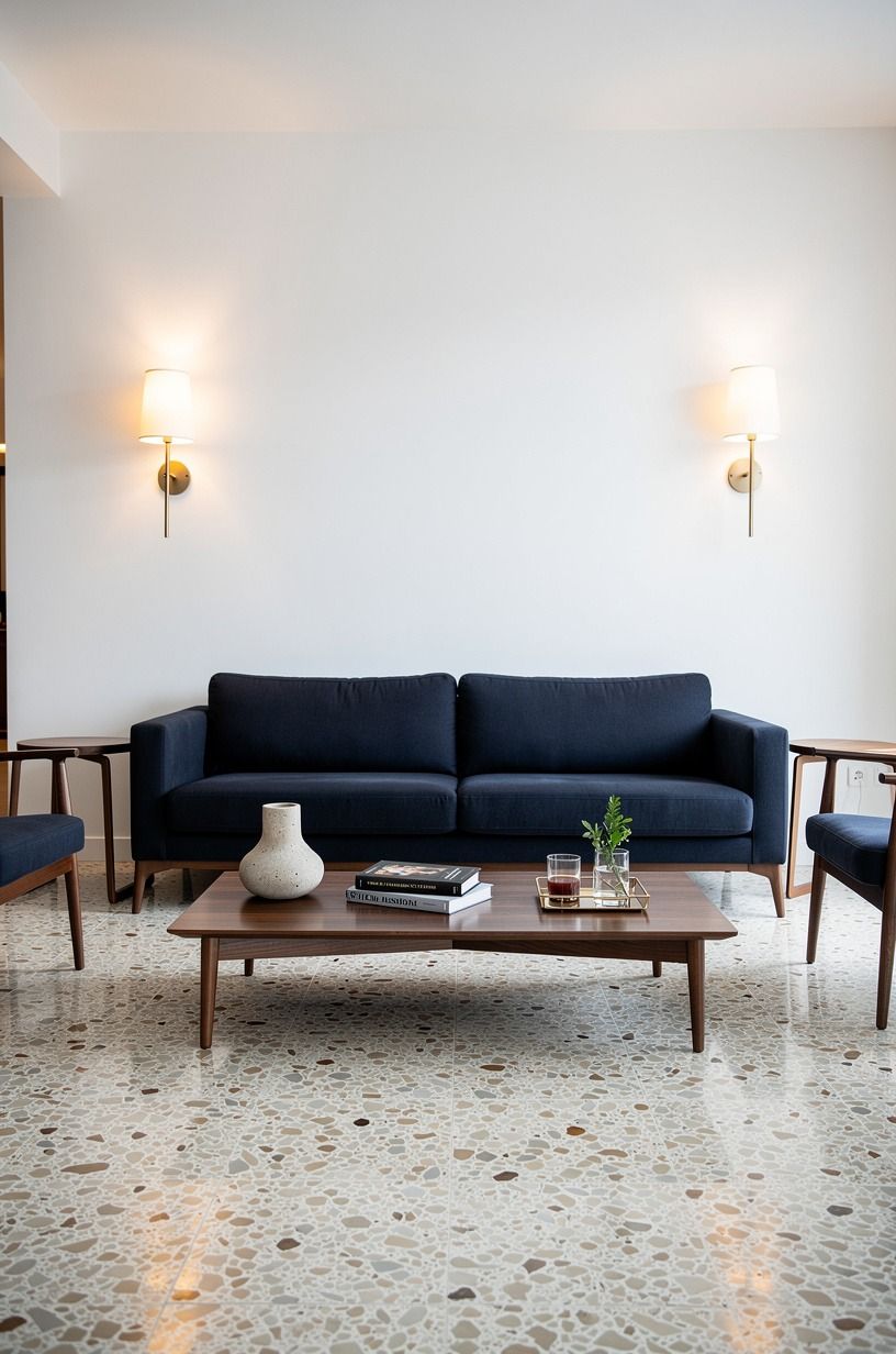 Frame the Sofa With Twin Sconces
