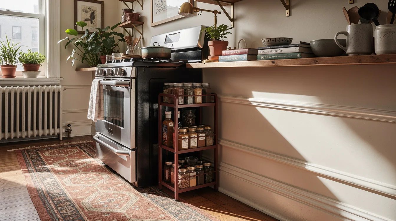 Use a Freestanding Rack in a 6-to-9-Inch Zone
