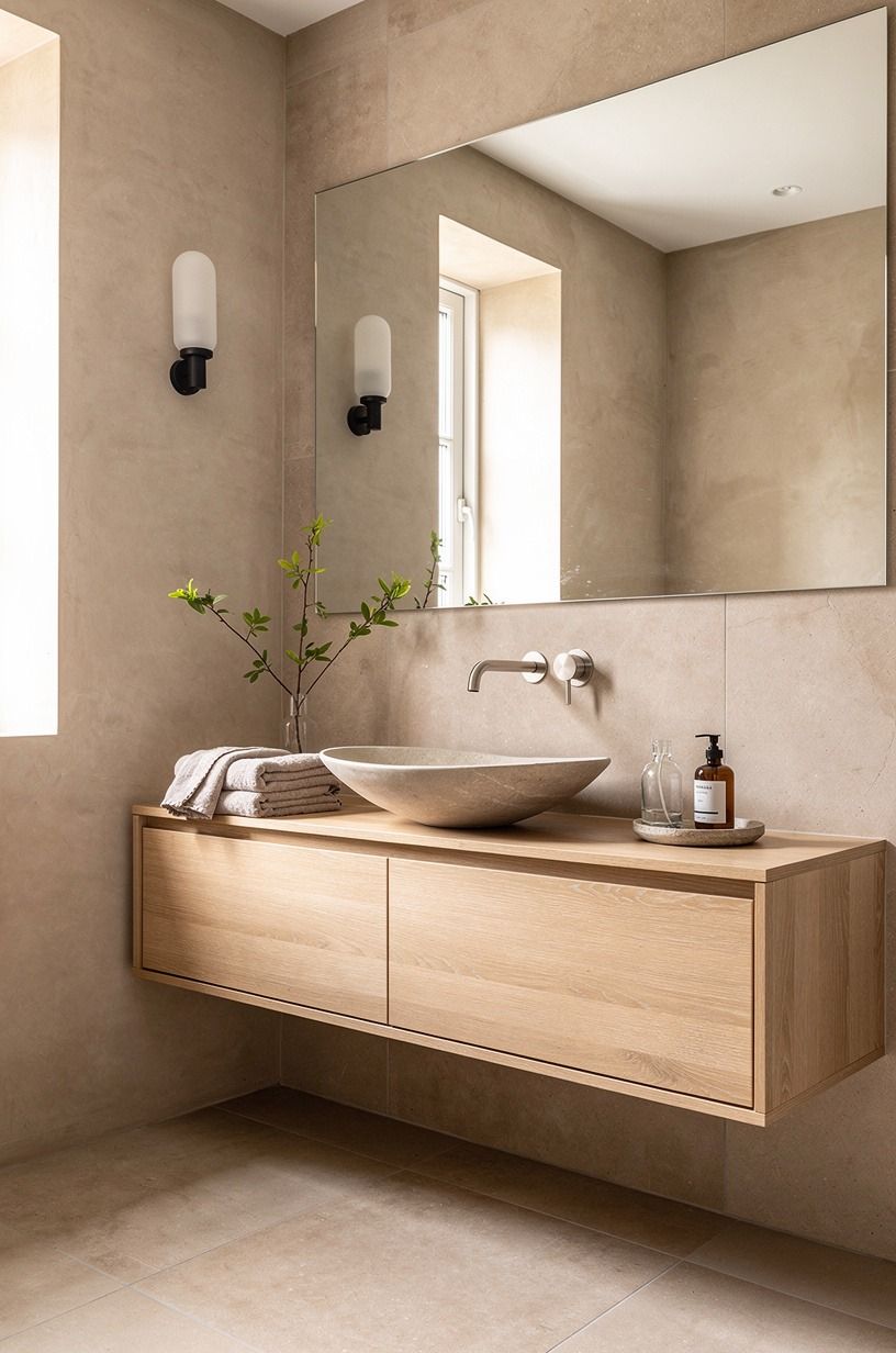 Mix Two Woods Without Making the Room Busy