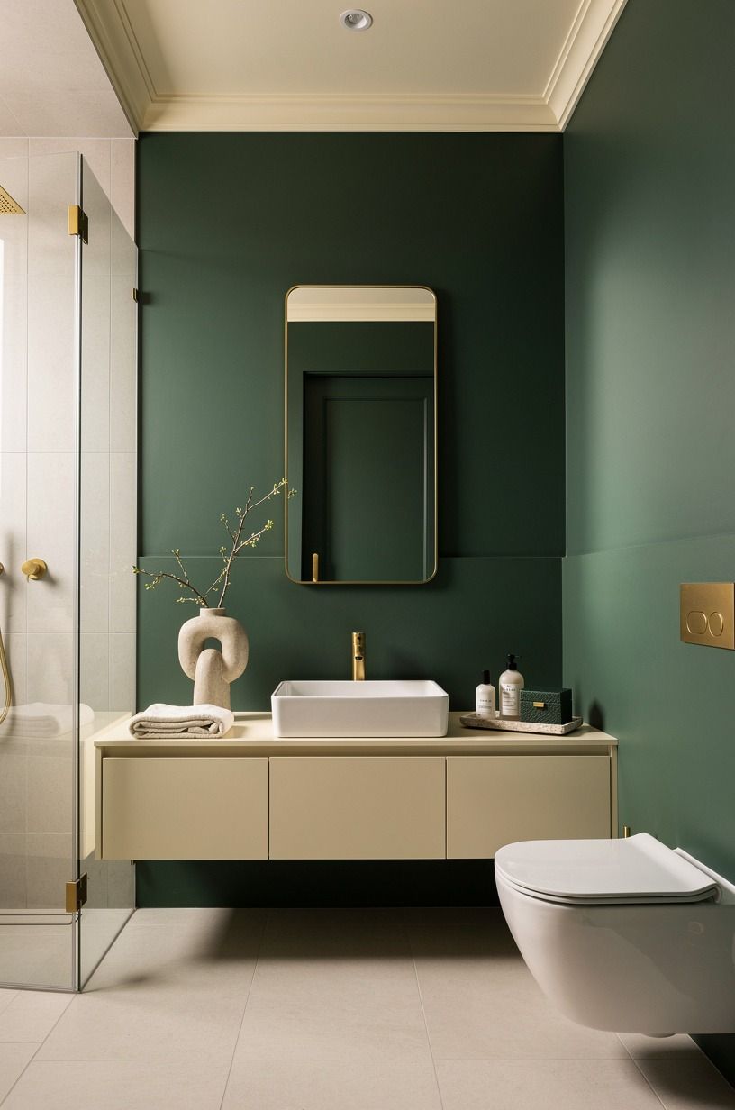 19 Reasons Burgundy Became the Unexpected Powder Room Color of the Year