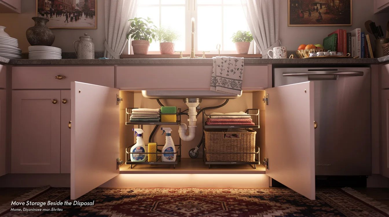 Move Storage Beside the Disposal
