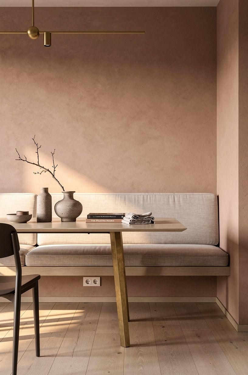 Float a banquette with The Floating Nook Plan