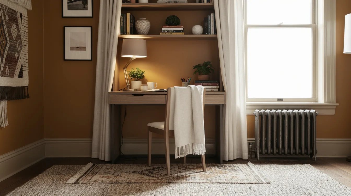 Use the Alisa Desk for a Visible Cloffice