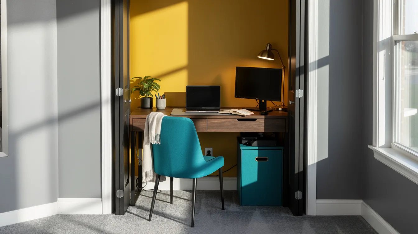 Closet Office Too Tight? 14 Wayfair Desks Under 42 Inches