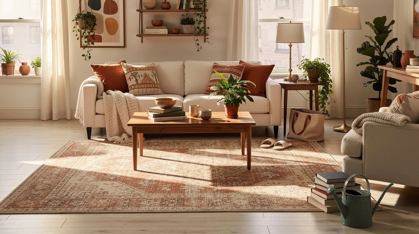 Lay Down a Faded Wool Rug