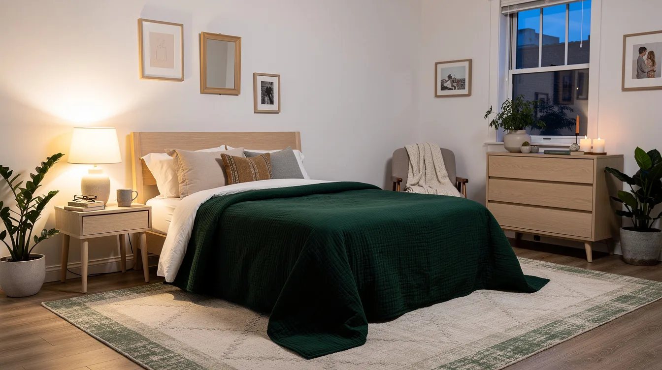 Build the Bed With a Cotton Slub Quilt