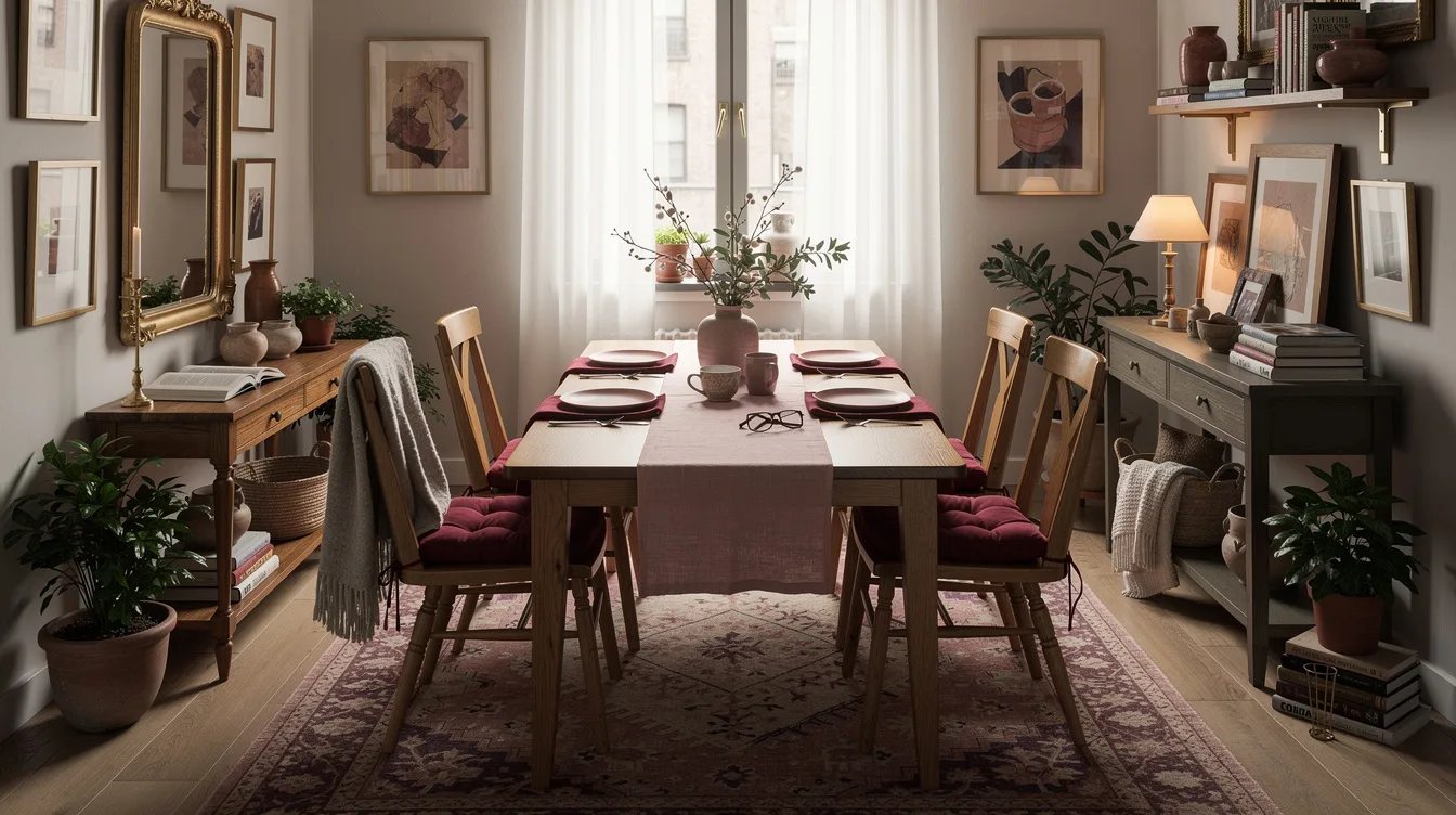 Frame the Table With Wood Dining Chairs