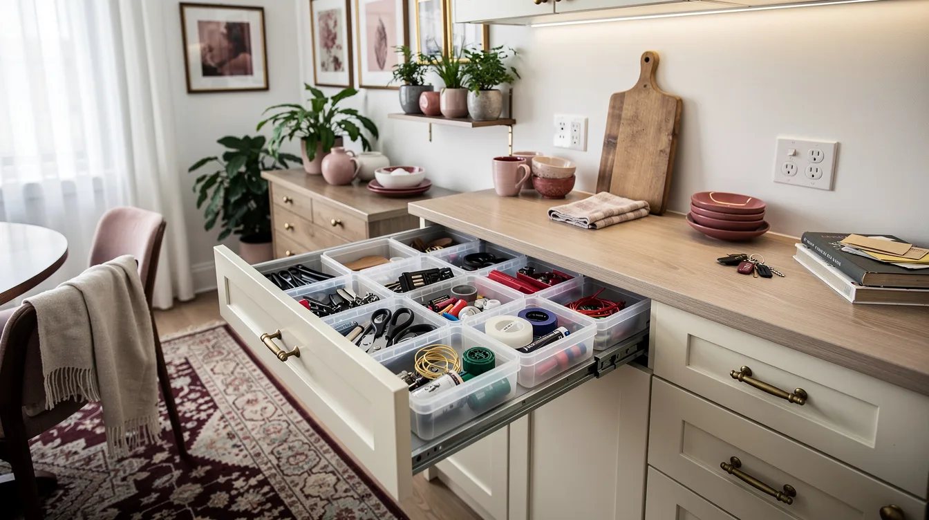 Lock Down a Junk Drawer With Interlocking Trays