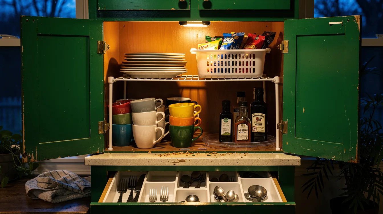Cabinets Screaming for Help? These 14 Dollar Tree Fixes Start at $1.25