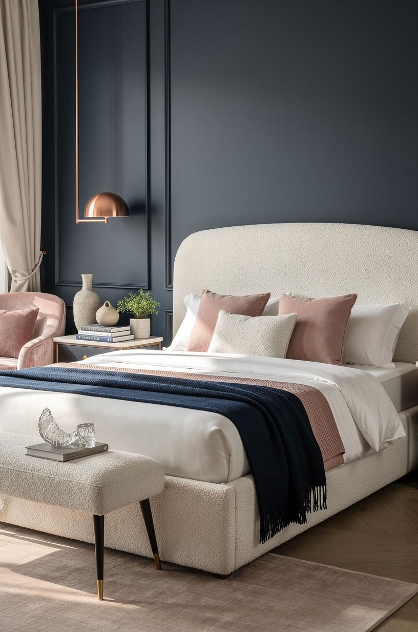 Blush Meets One Moody Accent