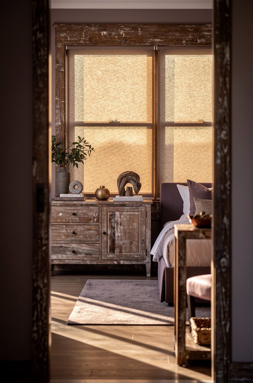 Layer Sheer Texture Over the Windows