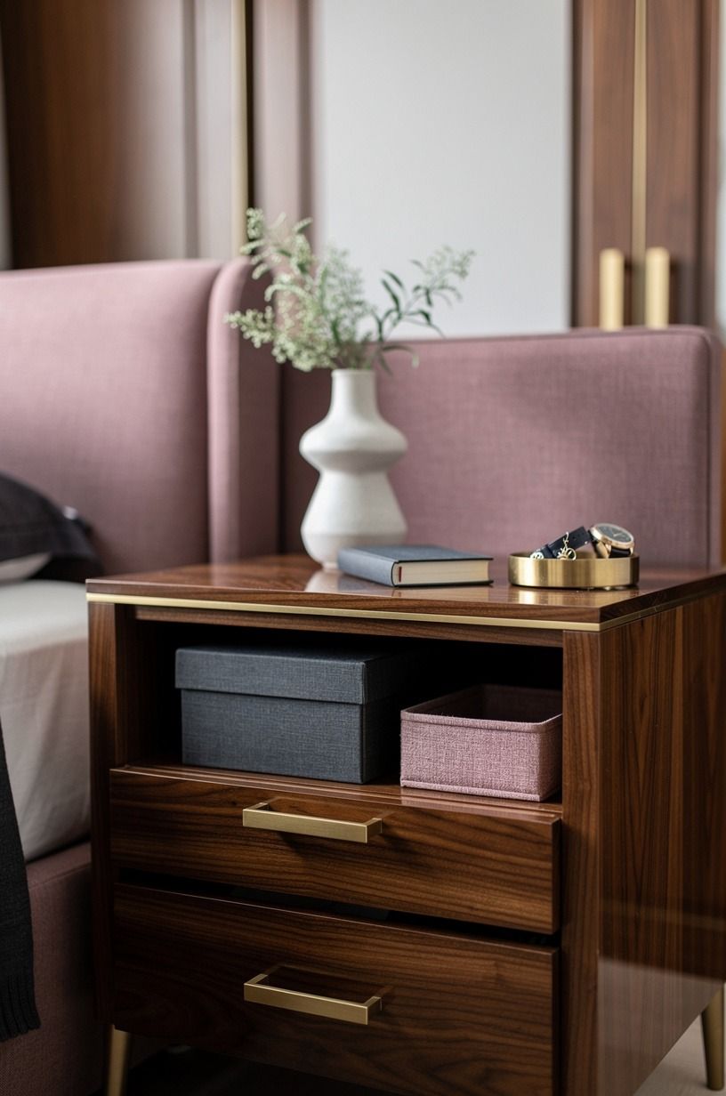 Mix Romantic Details With Practical Storage
