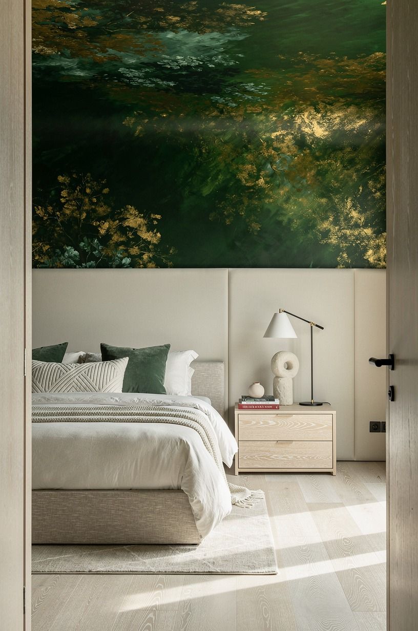 Paint the Ceiling for a Wrapped-In Feeling