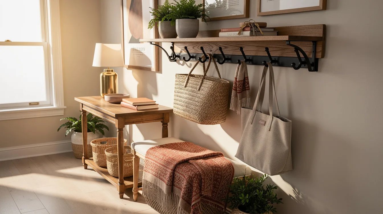 Pair Black Hardware With Warm Wood