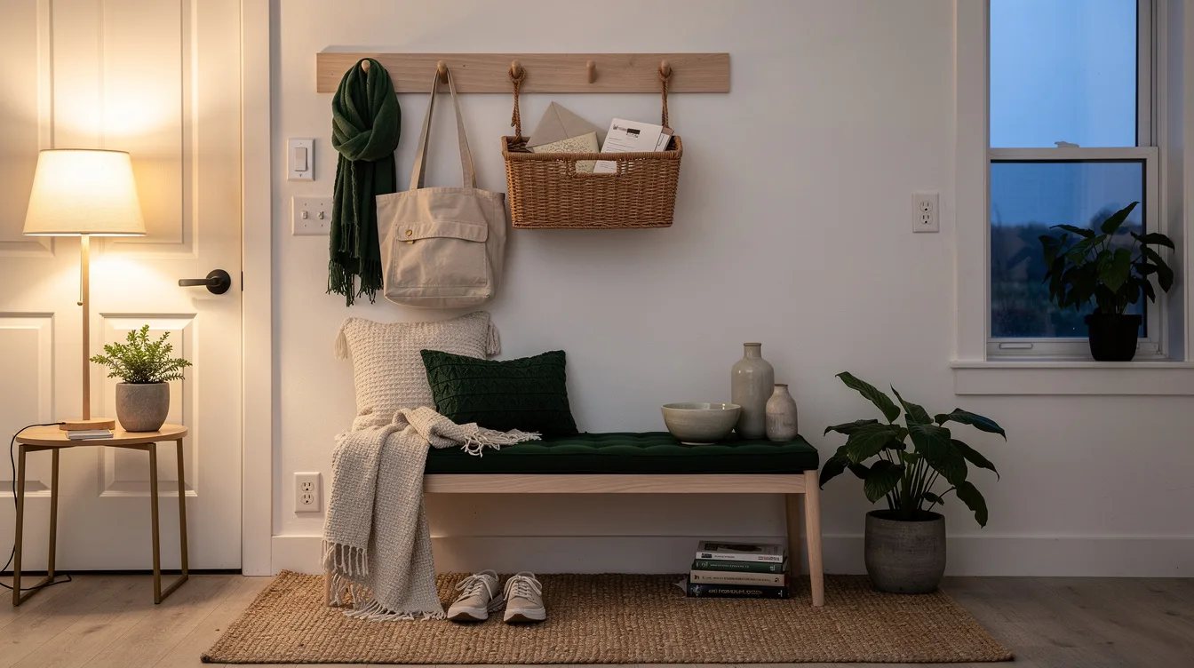 Mount a Wall Basket for Mail