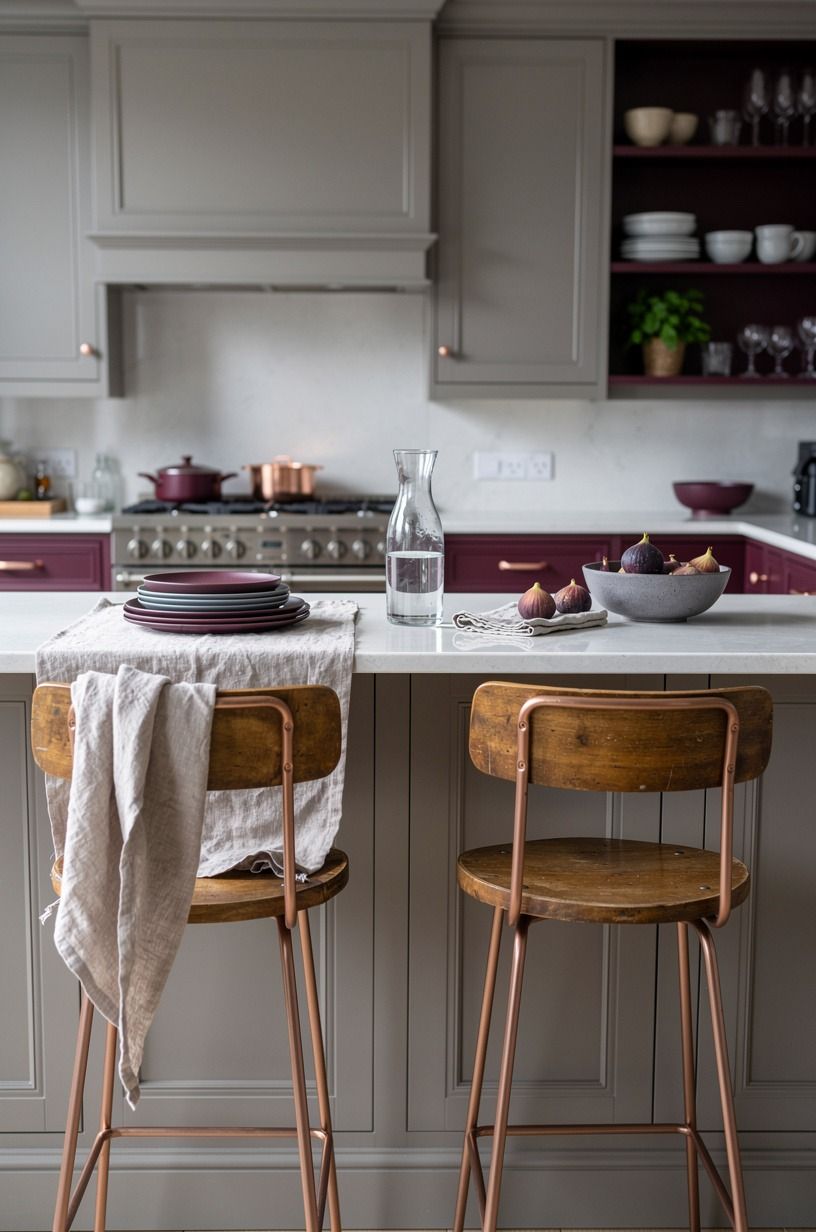 Anchor the Room with Vintage Kitchen Bar Stools