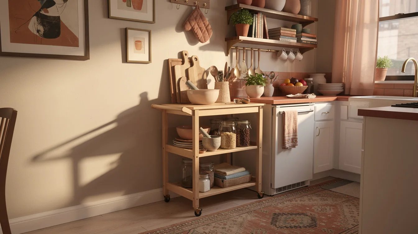 Park the Cart Beside the Fridge