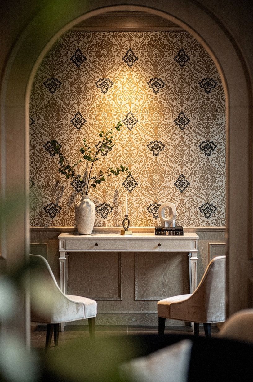 Layer a Velvet Box Around the Speakeasy Wall