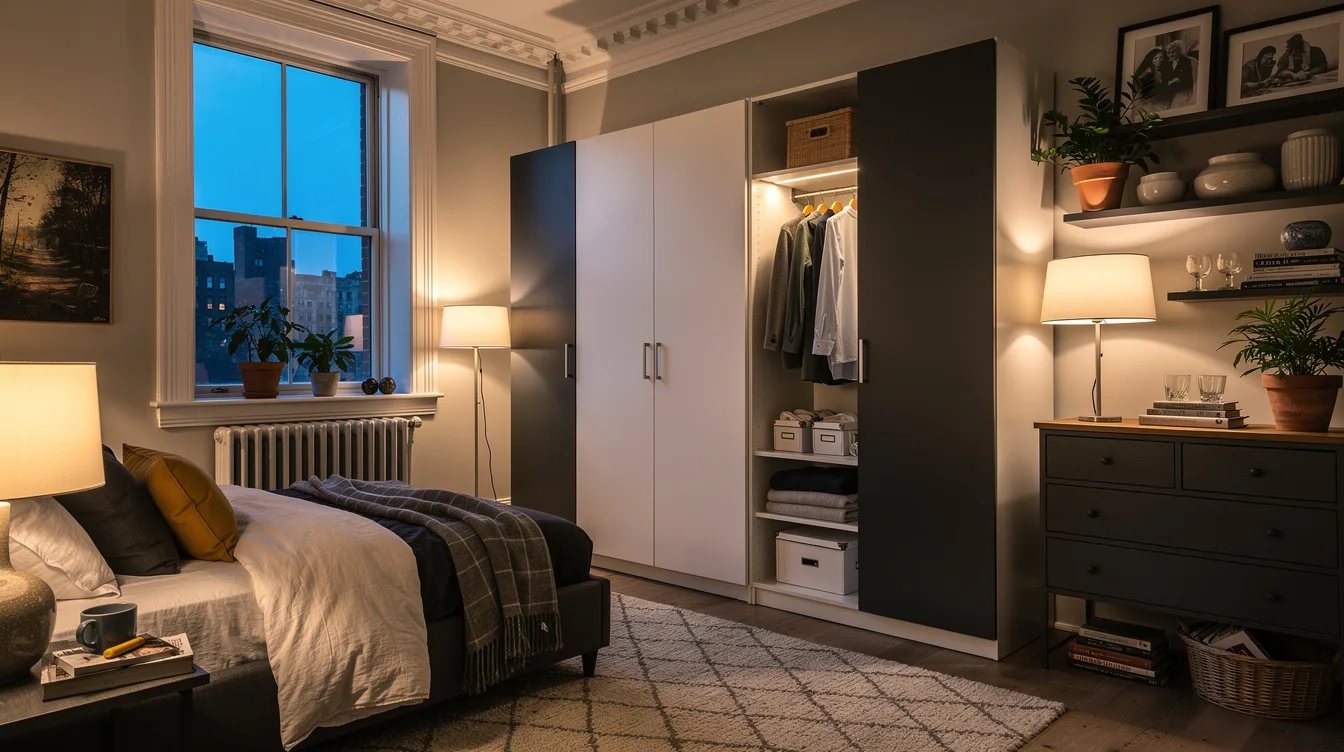 Build an 80-Inch PAX Closet Wall
