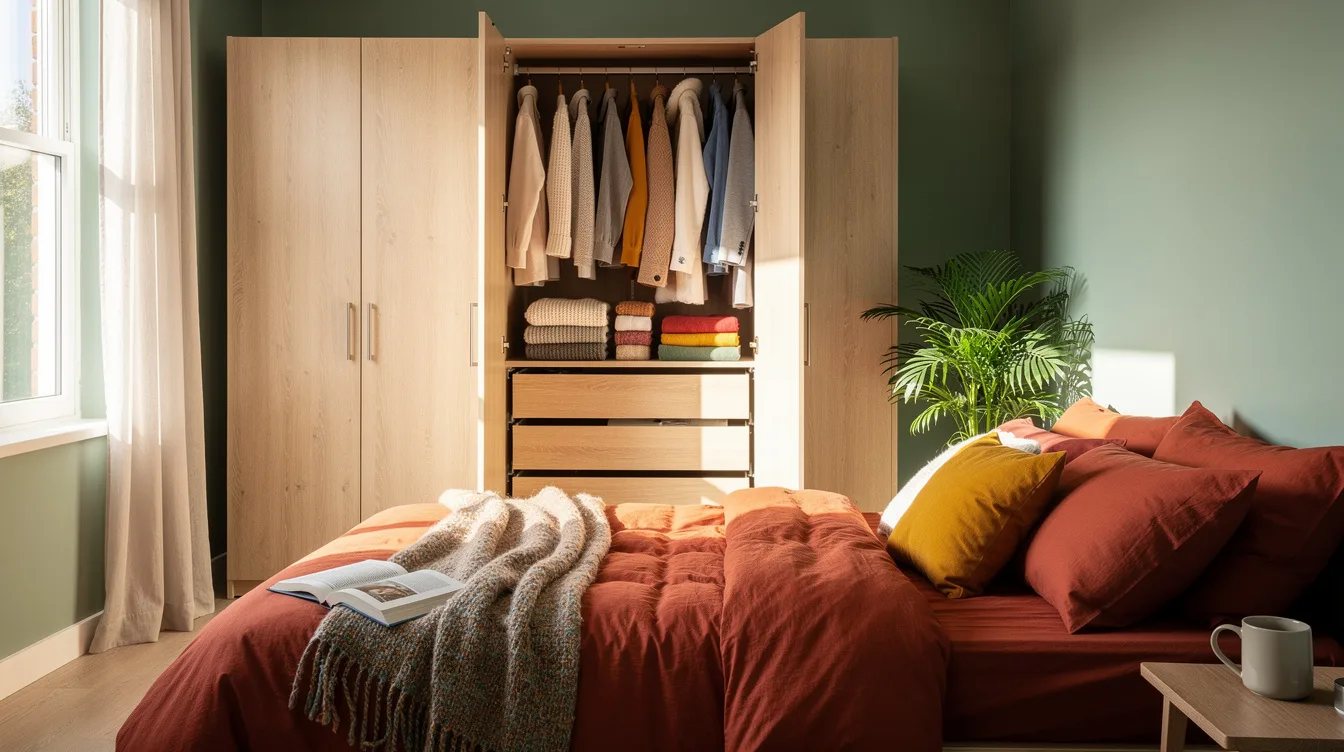 No Bedroom Closet? These 15 IKEA Wardrobes Fake a Custom Reno