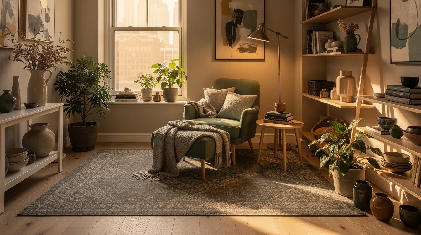 Use a Rug to Mark the Boundary