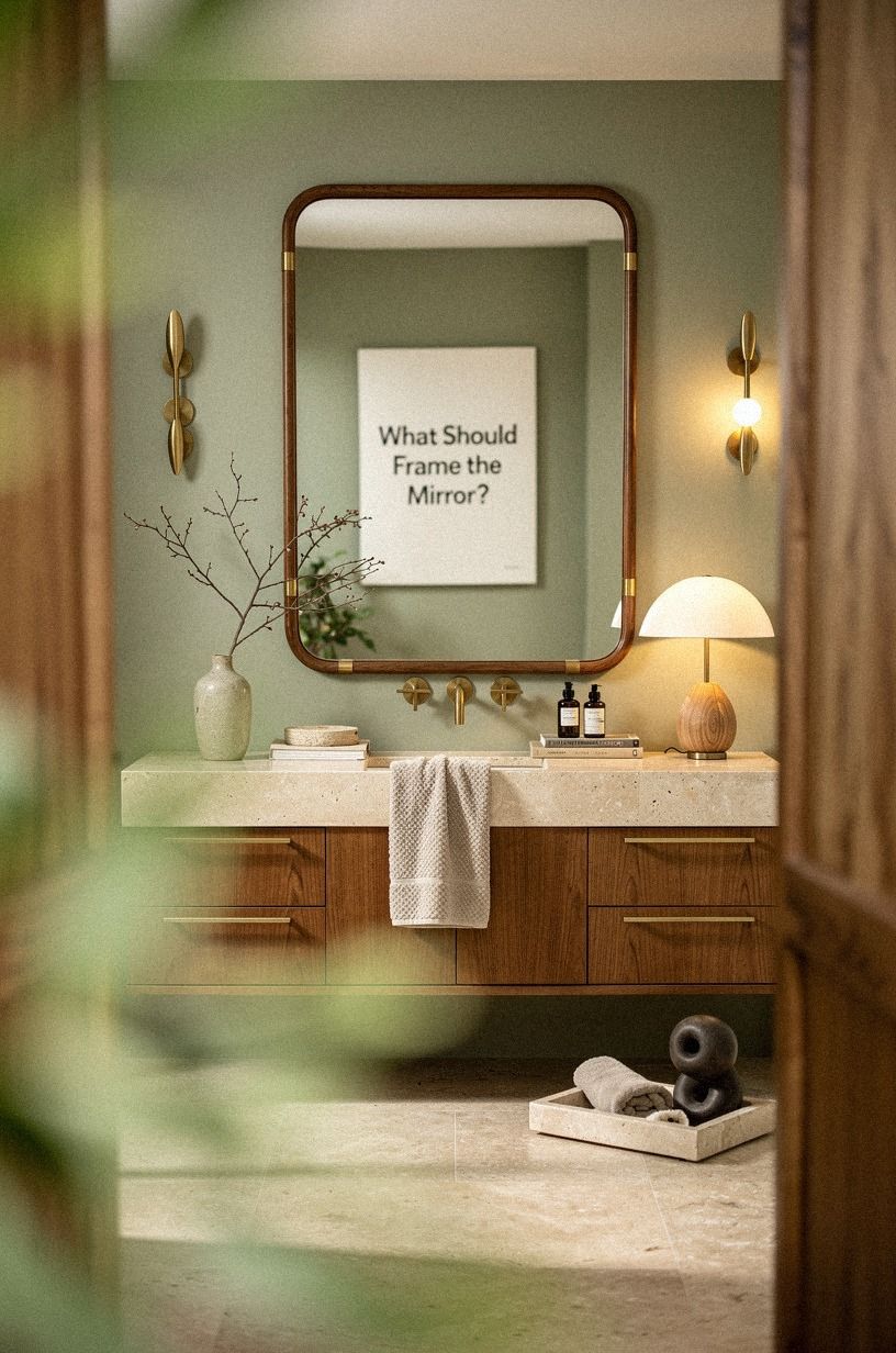 What Should Frame the Mirror?