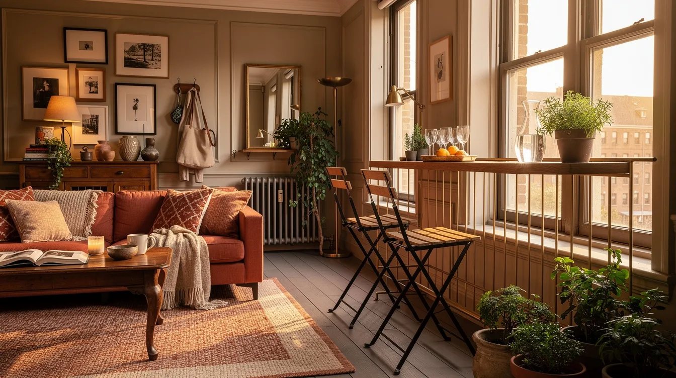 Turn a Long Balcony Into a Bar