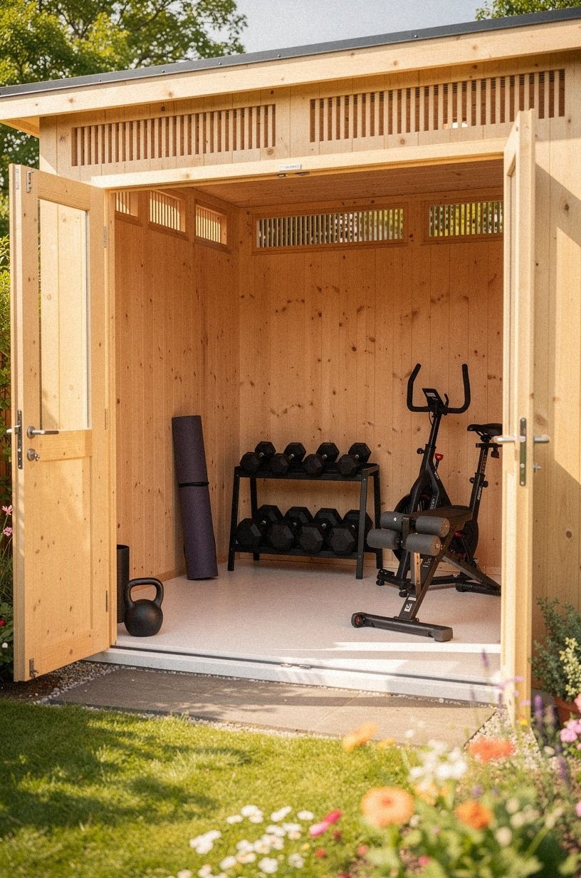 Ventilate the Shed Before You Add Equipment