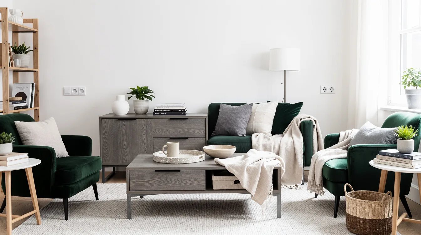 Cool Gray Wood With Pale Materials