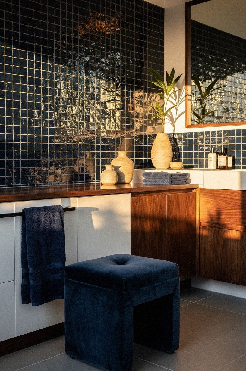 Choose zellige over plain tile when texture matters