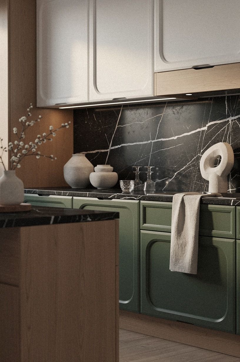 Why Benjamin Moore White Dove Works on the Cabinets