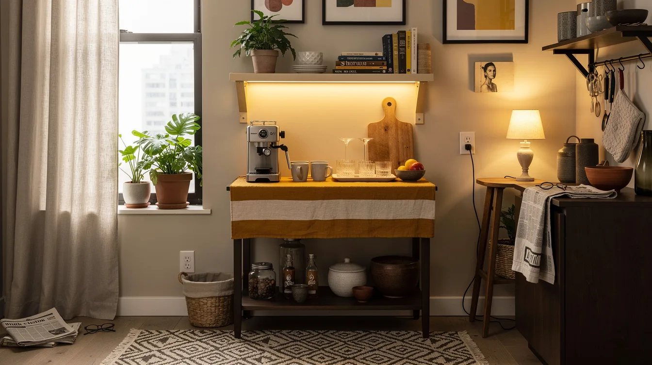 Add Warm Light Under the Shelf