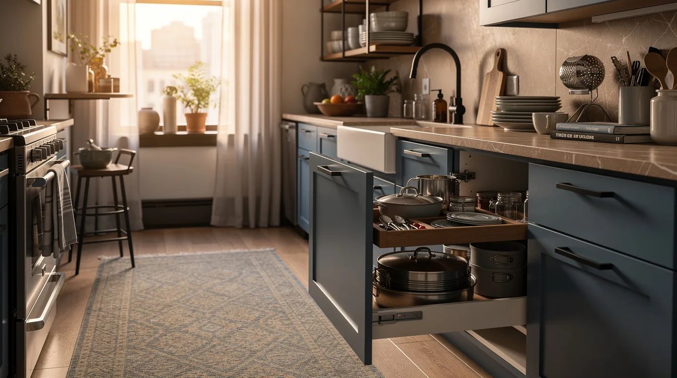 Split Narrow Drawers in Two