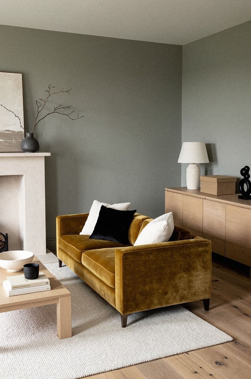 Could Farrow and Ball Pigeon calm the walls?