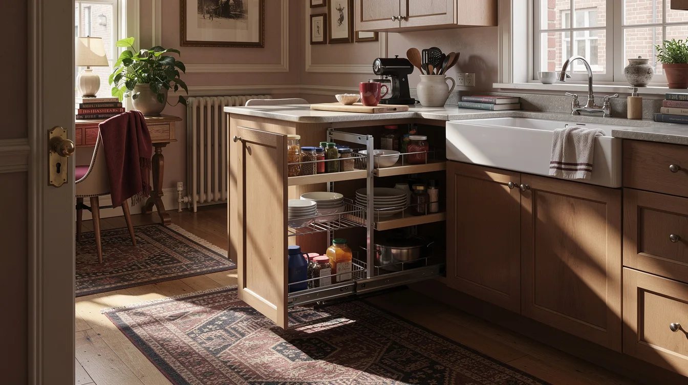 Use Four Baskets Instead of One Deep Shelf