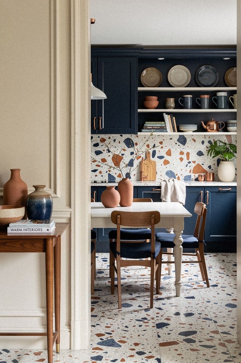 Choose Earthy Ceramics for Colorful Organic Interior Design