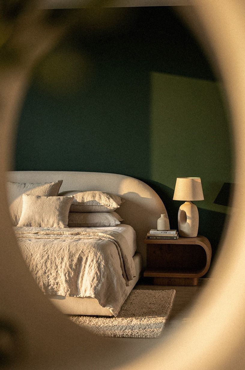 Paint a soft boundary with Setting Plaster