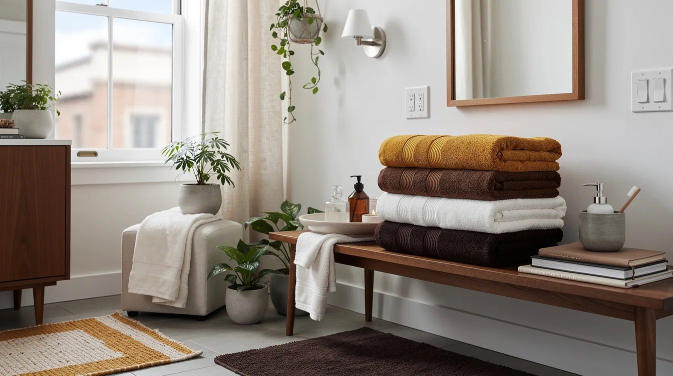 Fold Dense Cotton Towels Into a Hotel Stack
