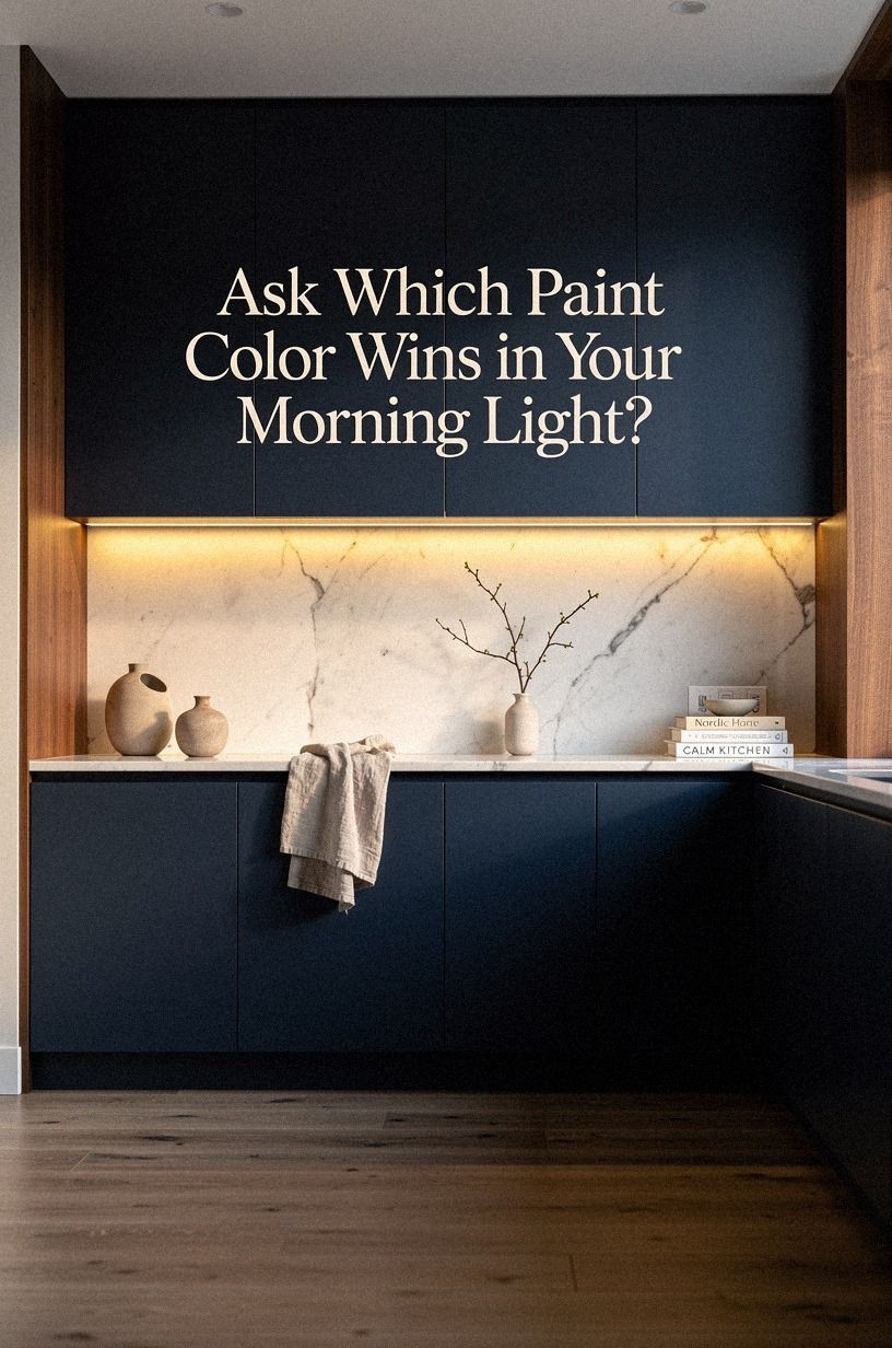 Ask Which Paint Color Wins in Your Morning Light?
