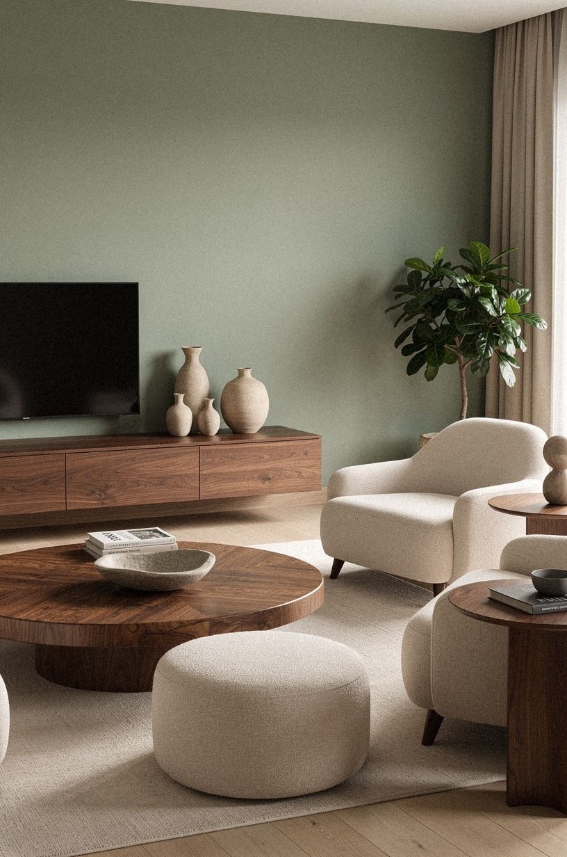Swap Red for Soft Clay and Evergreen