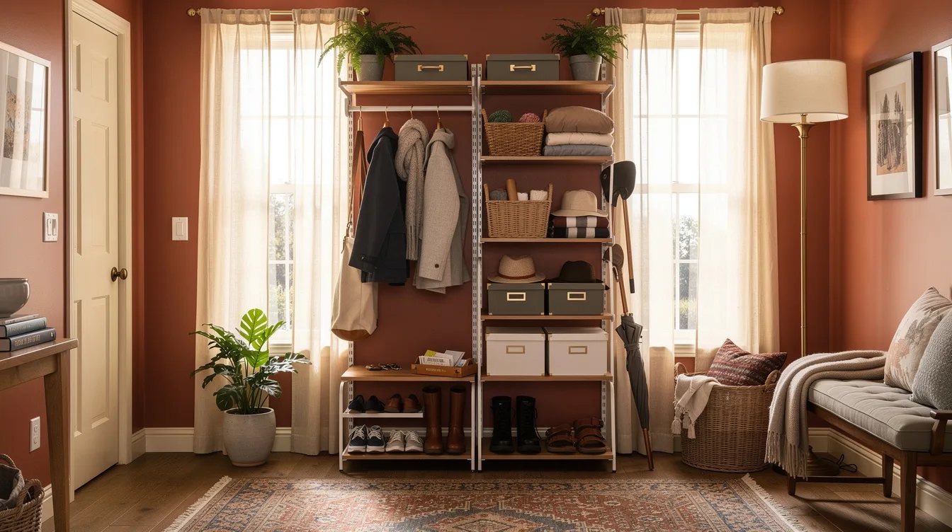 Separate Daily Coats from Seasonal Items