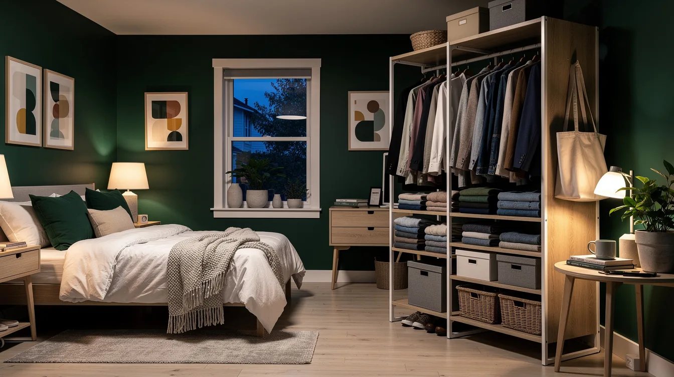 Force Every Garment Into One Cabinet