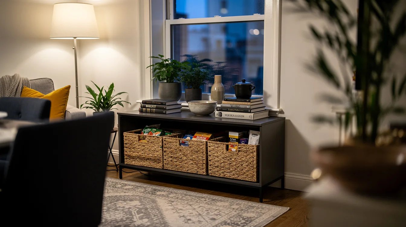 Use Keely for Bulky Lower-Shelf Overflow