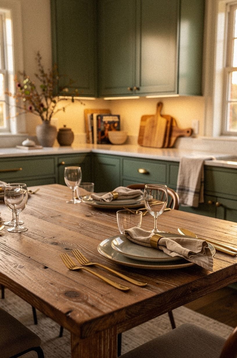 Anchor Place Settings with Unlacquered Brass