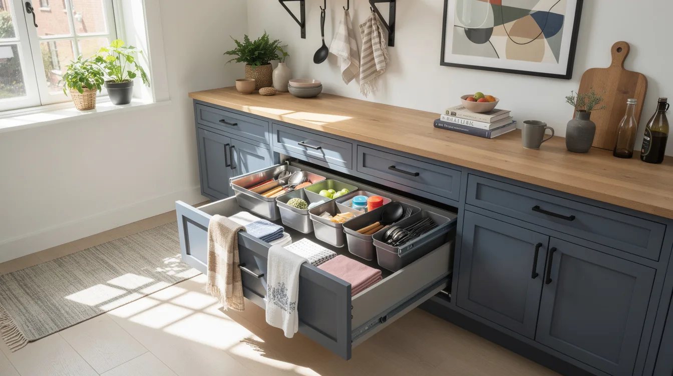Divide Drawers by Function