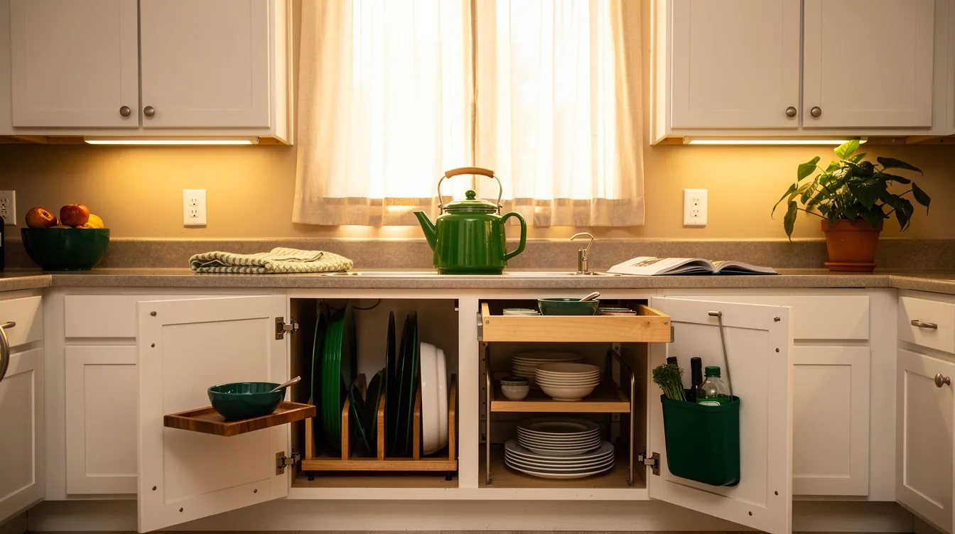 Builder-Grade Cabinets Eating Your Space? 14 Menards Organizers Under $75