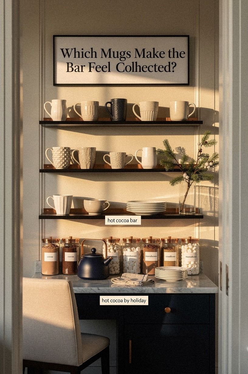 Which Mugs Make the Bar Feel Collected?