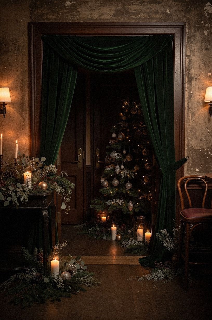 Swap Red Ribbons for Dark Velvet