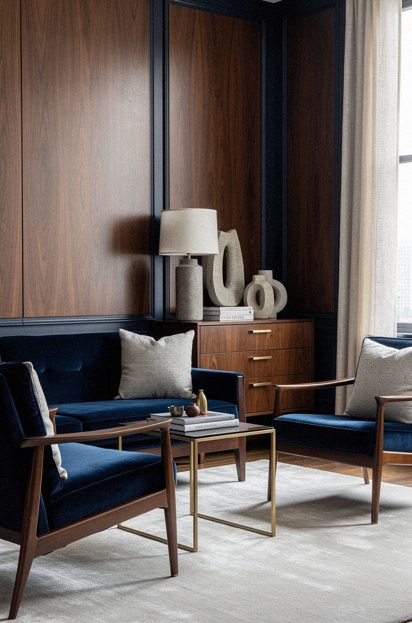 Layer the Velvet and Linen Tension